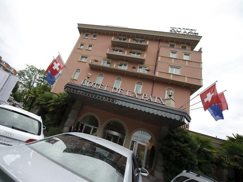 Hotel De La Paix Лугано Экстерьер фото